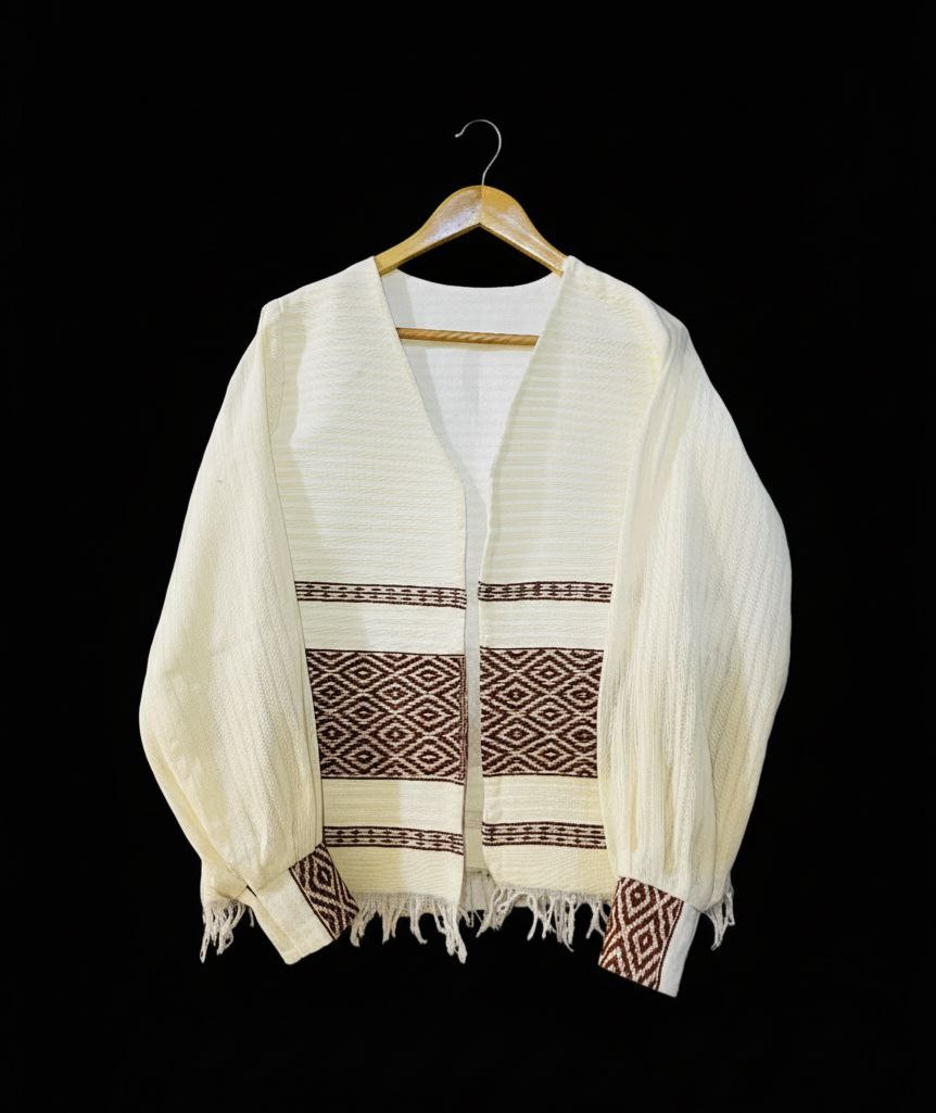 Handwoven coat