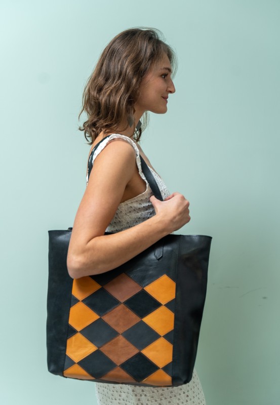 Sem Patches Tote Bag