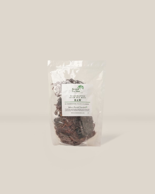 Wild Crafted Irish Sea Moss Raw 8oz